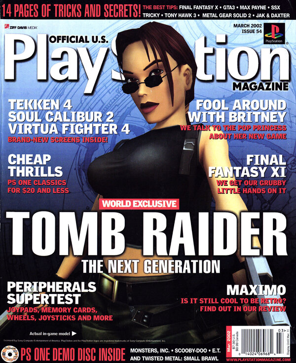 Official U.S. PlayStation Magazine Issue 054 (March 2002) cover
